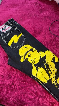 Asaali jeans black/yellow