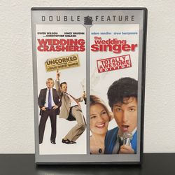 Wedding Crashers / Singer DVD Double Feature Uncorked Totally Awesome Sandler