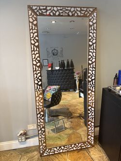 Bronze Salon Metal Salon mirror