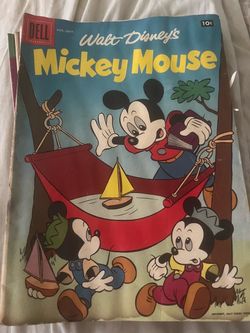 Dell Comics Mickey Mouse