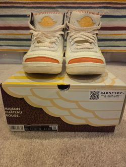 Air Jordan 2 Retro SP "Maison Chateau Rouge", Size 12.5