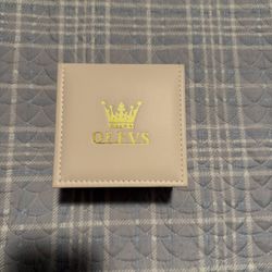 OLEVS Gold Skeleton Automatic Watch - Like New (Worn Once)