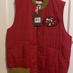 49 Niners Mitchell And Ness Men’s Vest 