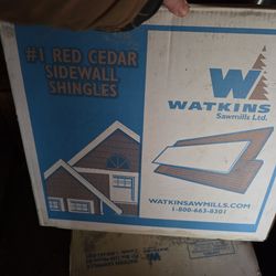 Watkins Cedar Shingles (4 cases)