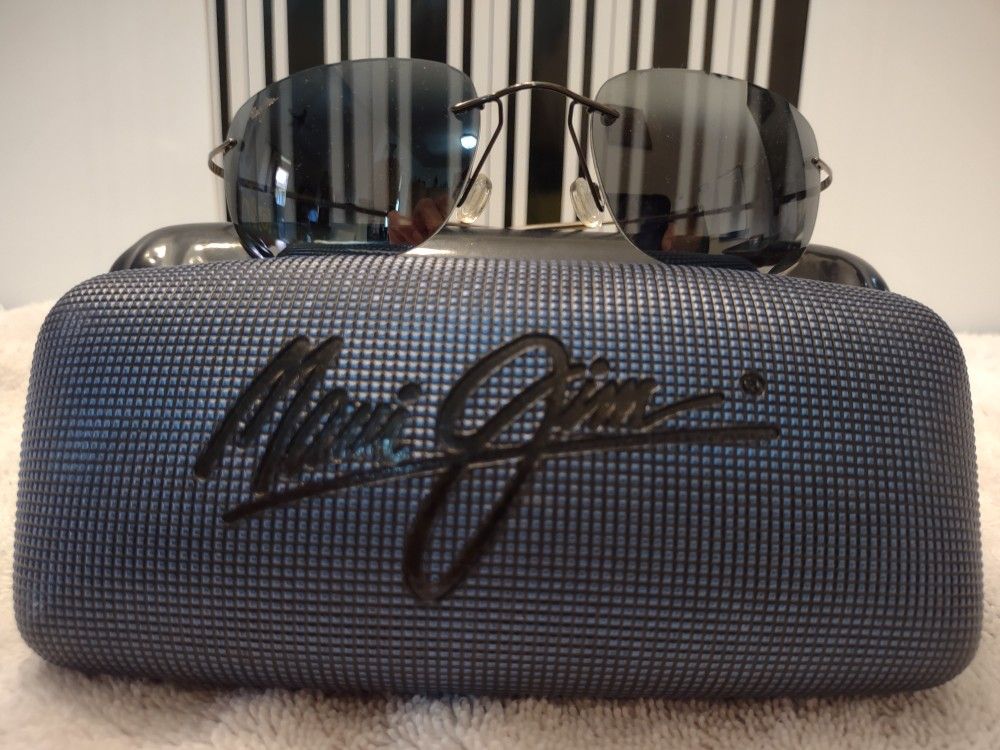 Maui Jim Titanium Sunglasses Model 502-02
