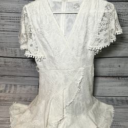 White Lace Dress