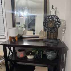 wood side table 
