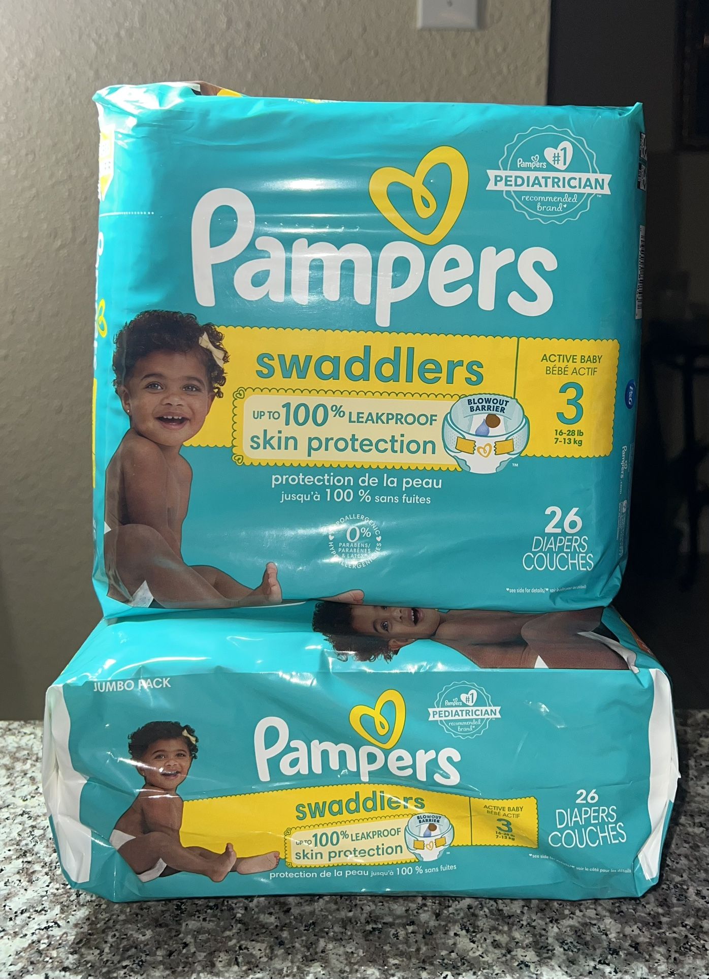Pampers Swaddlers Size 3 Set
