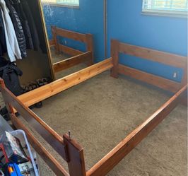 Wooden Full Bed