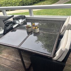 Table and 3 chairs free