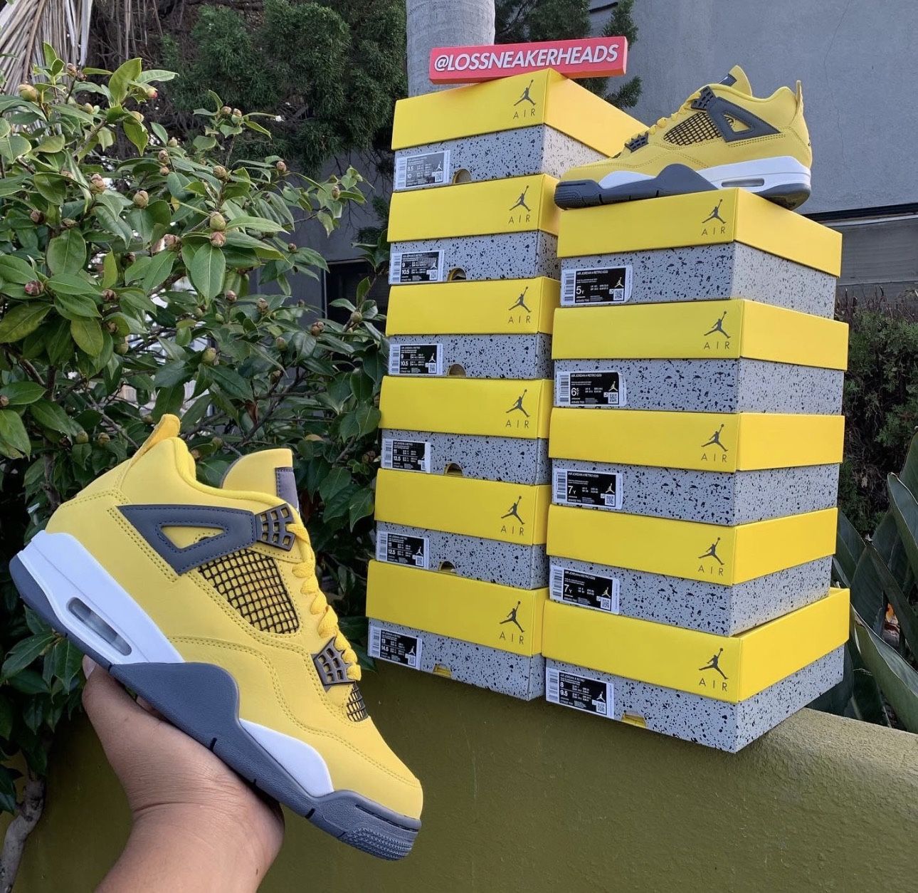 Jordan 4 Lightning Size. 7y 9 13