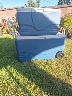 Coleman Ice Chests , See Pixs. Selling Both