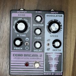 Death By Audio Echo Dream 2 Guitar Effects Pedal