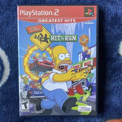 Simpsons Hit And Run Ps2 PlayStation 2