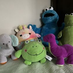 Stuffies, Stuffed Animals, & Cookie Monster