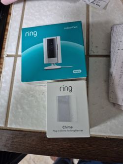 Ring camera with chime