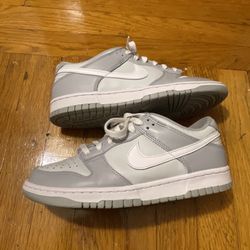 US 6Y / US 7.5W Nike Dunk Low Two-Toned Grey (GS) DH9765-001  