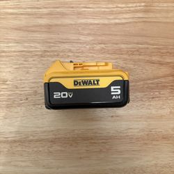 New Dewalt Battery 20V 5AH