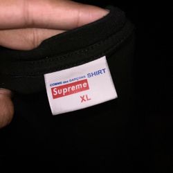 Supreme X CDG Collab Long Sleeve 