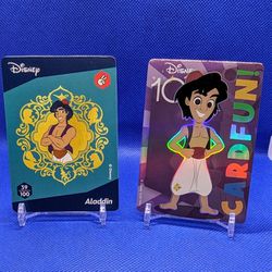 Disney 100th Anniversary Cardfun Aladdin & Wonders Collectible Cards