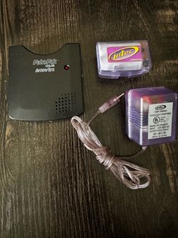 Vintage Game Boy Color Accessory Lot - InterAct PulsePak Color Rumble & Intec Power Pack + AC Adapter