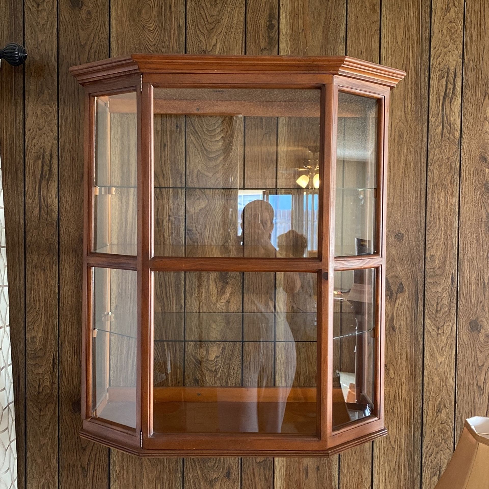 Wall Mounted Curio Cabinet