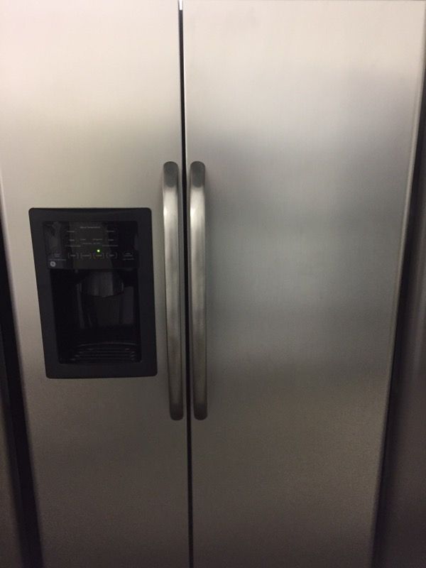 GE Stainless Steel Side-by-Side Refrigerator