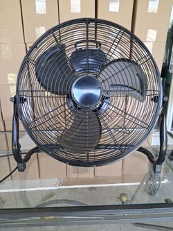 Metal fan