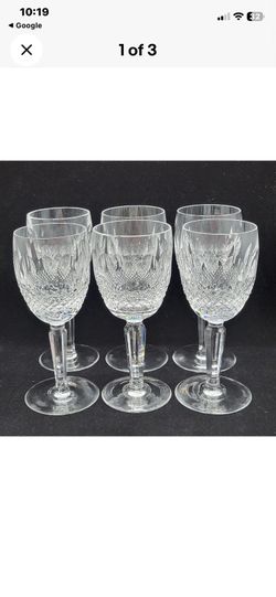 Waterford Crystal goblets $50 each
