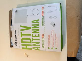 ClearView Reversible Ultra-Thin HDTV Antenna – $8