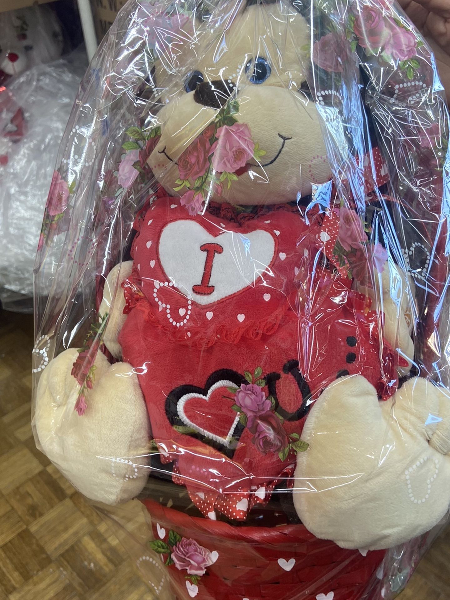 Frisco/Dallas, TX- 2021 Happy Valentines Day I Love You Gift Basket Bear Monkey Panda Dino Unicorn!