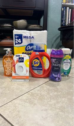 Tide, Downy, Charmin, Softsoap, Glade