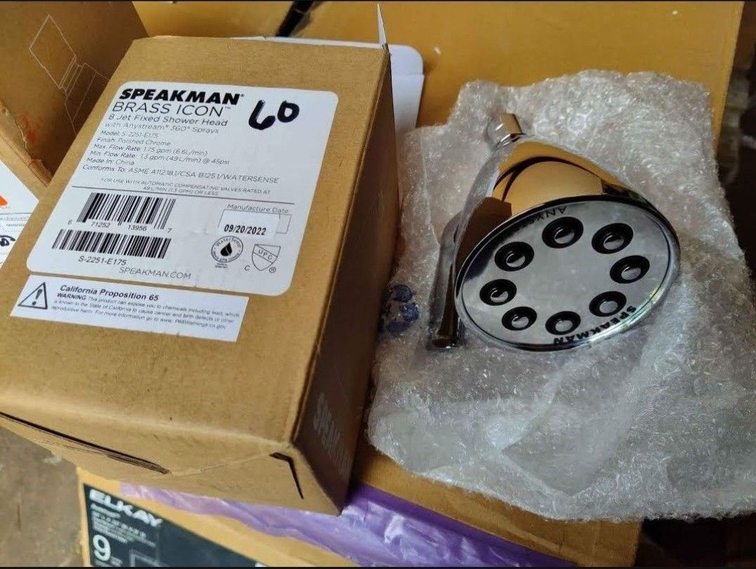 Speakman S-2251 E175 Anystream Showerhead In Polished Chrome