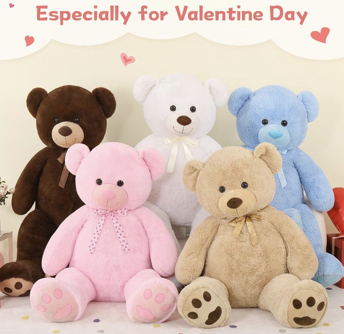 Valentines Teddy Bear Giant