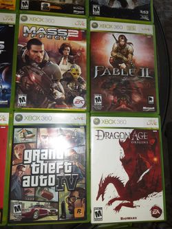 Lot Of 4 Random Microsoft Xbox 360 Video Games All For $20 for Sale in  Fresno, CA - OfferUp