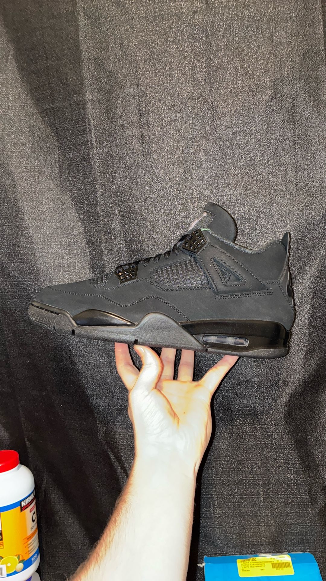 Jordan 4 Retro ‘Black Cat’ (2025) Size 12 US