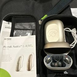 Phonak Audeo Lumity L90-R Rechargable Hearing Aids - pair, bluetooth, tested
