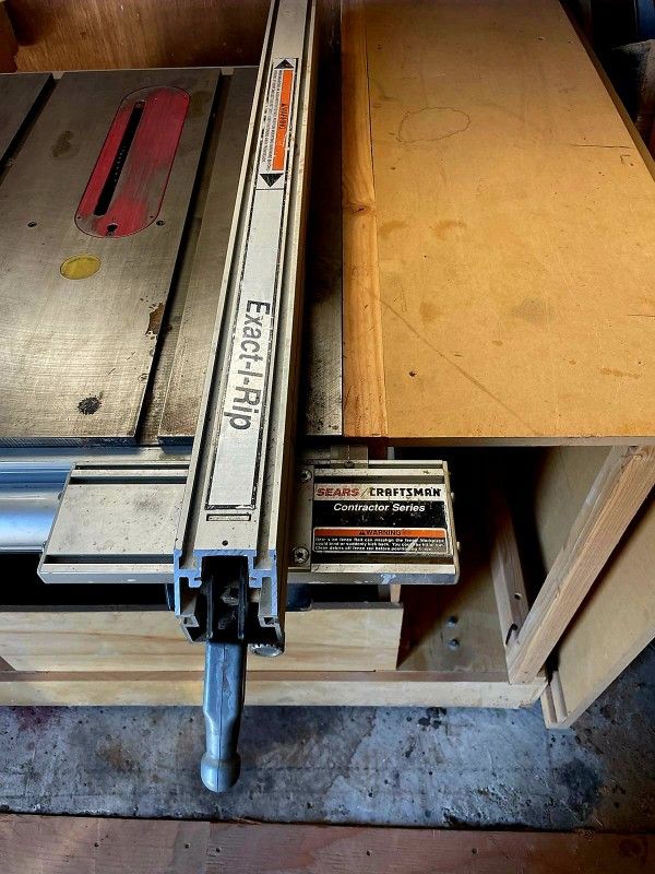 Table Saw  & Router $750