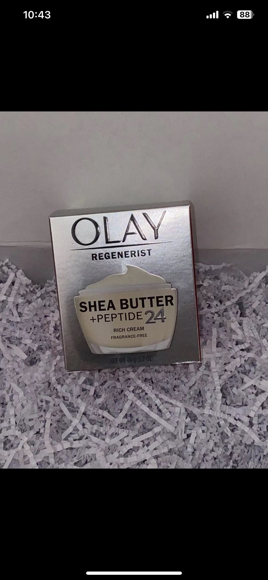 Olay Regenerist Shea Butter + Peptide 24 Moisturizer 