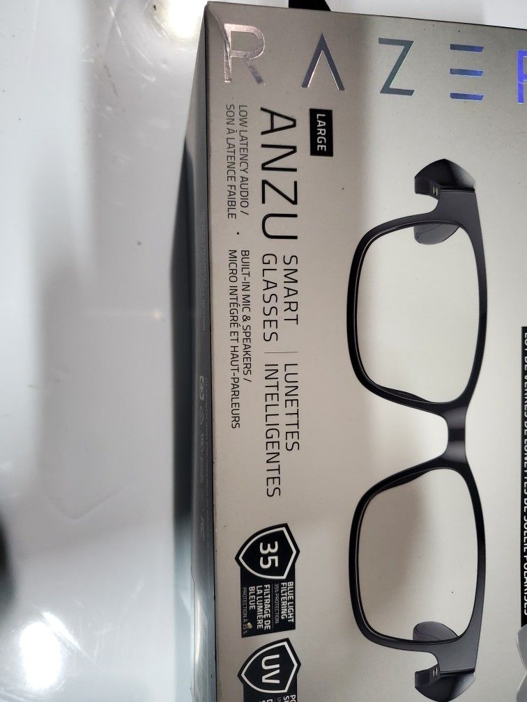 Razer Anzu Smsrt Bluetooth Speaker Eyeglasses, Like New , $55