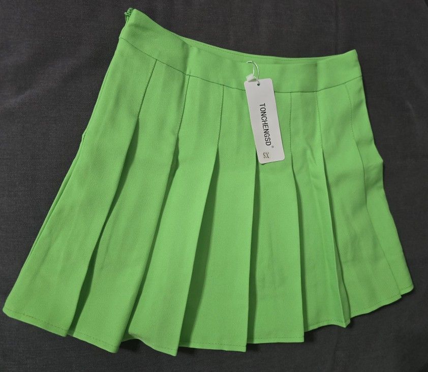 Falda Plisada Para Niñas Con Shorts Medida XS