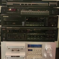 Pioneer/ Scott Stereo Equipment