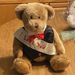 Tuxedo Sash Teddy Bear Build a Bear