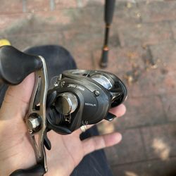 Bait Caster With Rod Combo 