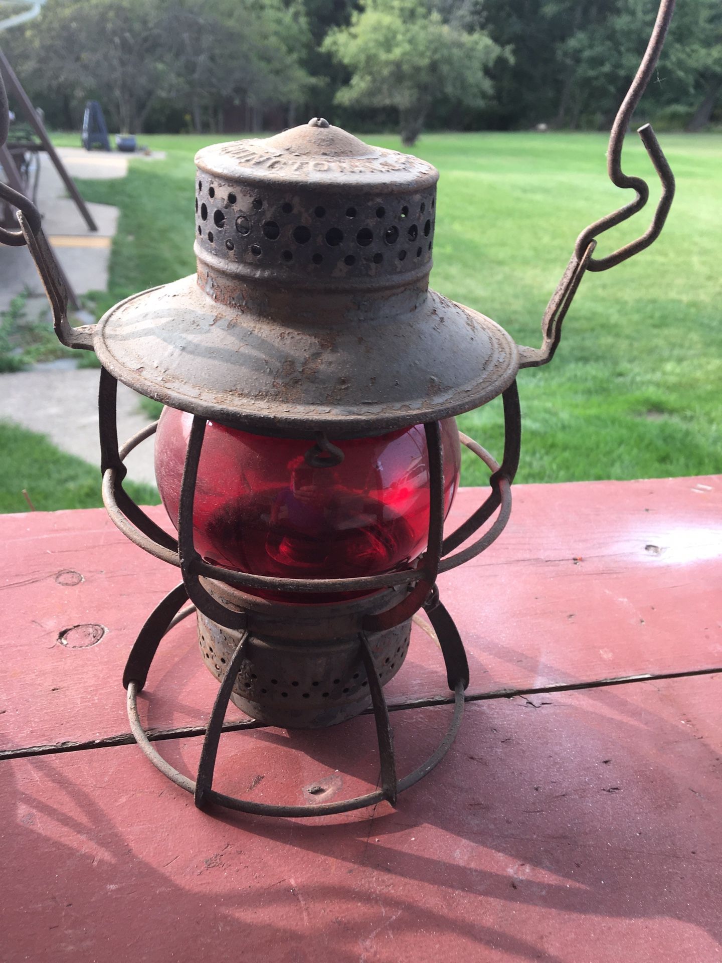 Lehigh valley railroad lantern