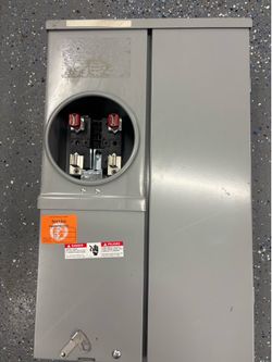 Electrical Siemens meter/ panel combo