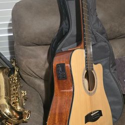 GUITARRA ELECTROACUSTICA DE 12 CUERDAS, DOCEROLA, REQUINTO  $289 OBO