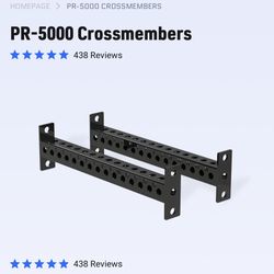 Rep Fitness - PR5000 Crossmembers - Metallic Black