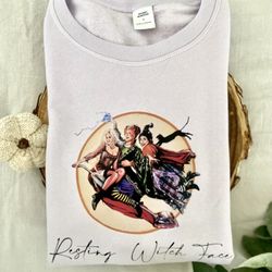 Halloween Sweatshirt (Hocus Pocus/ Resting Witch Face)