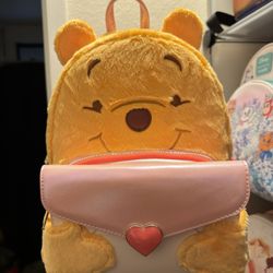 Disney Winnie The Pooh Loungefly Backpack 